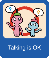 Talking is OK