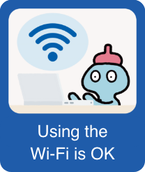 Using the Wi-Fi is OK